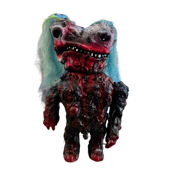 Monstro Primitivo Custom Frank Mysterio Sofubi 1 of 1 Mexafubi Soft Vinyl Art Toy Figure