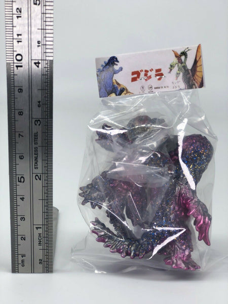 Marusan Toho Hedorah Purple Smog Monster Kaiju Sofubi Set Godzilla Store 3rd Anniversary Limited Release