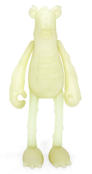 Dead Bears Green GID Blank Nicky Davis x Martian Toys Unpainted Vinyl Designer Figure LE150