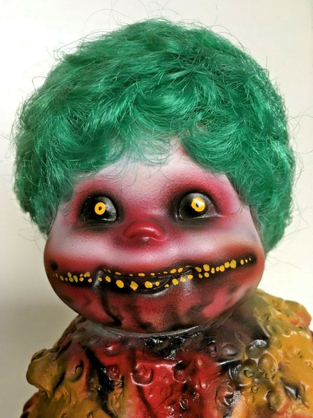 Monstro Primitivo Custom Frank Mysterio McClown Sofubi 1 of 1 Mexafubi Soft Vinyl Art Toy Figure