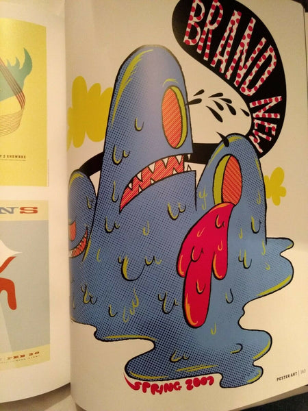 Juxtapoz Poster Art Hardcover Book by Juxtapoz Magazine