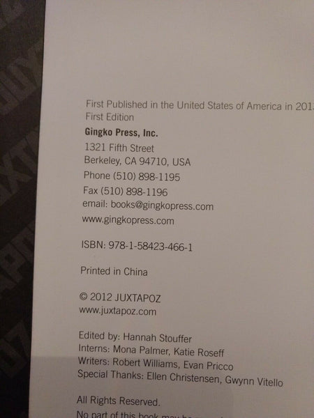 Juxtapoz New Contemporary Hardcover Art Book