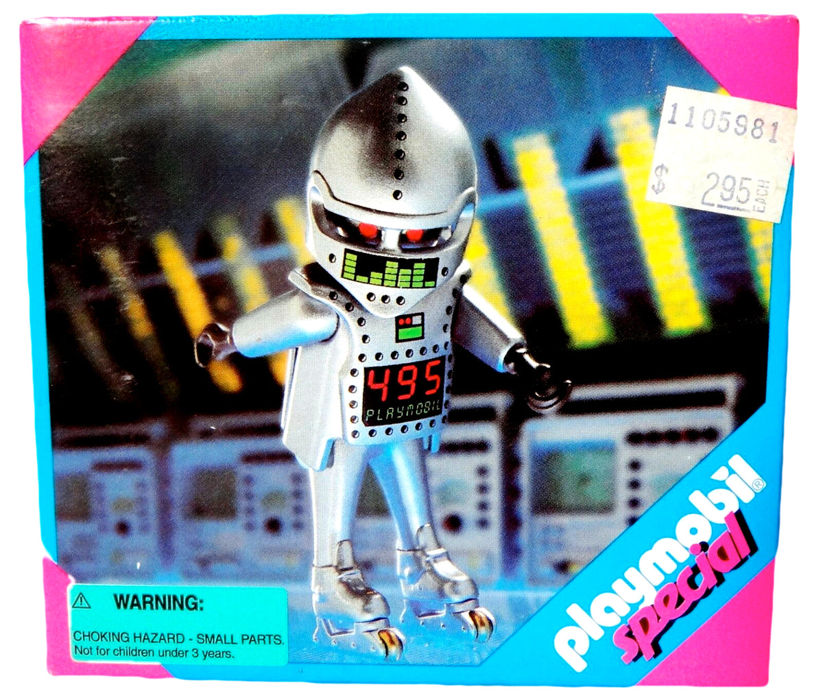 Playmobil Special 4528 Robot Hooks w/ Roller Blades Retro 1996