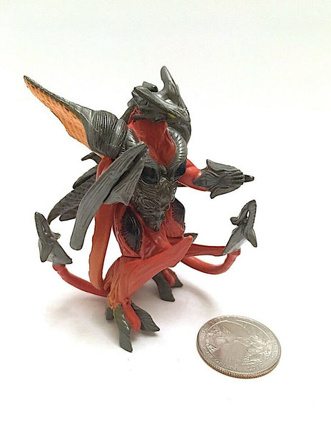 High Grade Heisei Era Trys IRYS Gamera Gashapon Mini Figure Set 3 Bandai 1999
