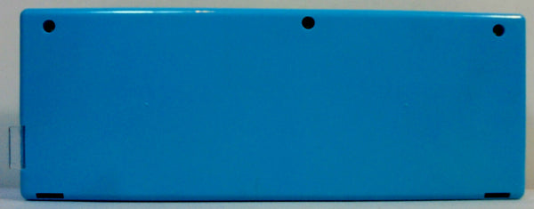 Topenny Vintage 80's Anime Pencil Case Blue Mechanical Box Stationary