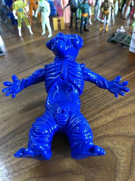 Leecifer Pickle Baby Japanese Blank Sofubi Unpainted Blue Soft Vinyl SDCC Exclusive Signed Designer Art Toy Figure