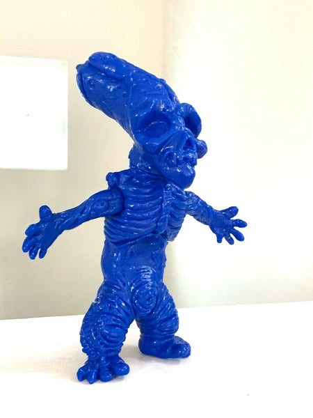 Leecifer Pickle Baby Japanese Blank Sofubi Unpainted Blue Soft Vinyl SDCC Exclusive Signed Designer Art Toy Figure