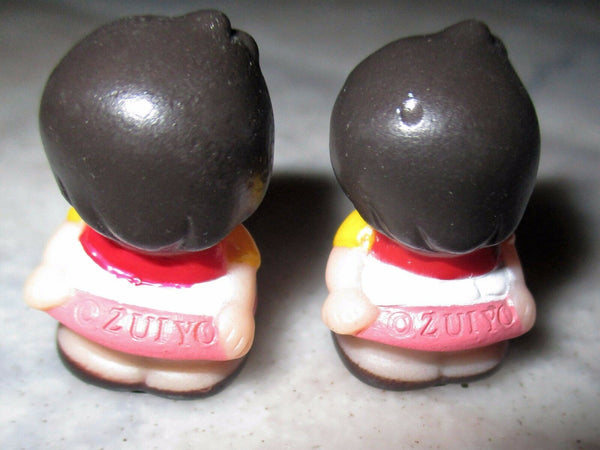 Vintage Zuiyo Heidi Girl of Alps Sofubi Japanese Soft Vinyl Mini Figure Toy