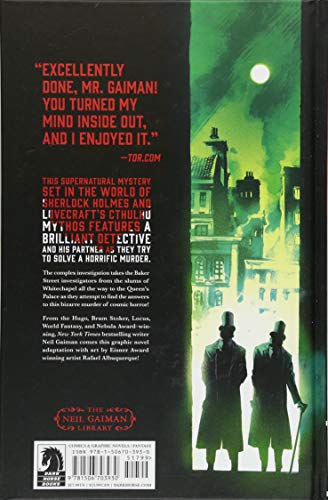Neil Gaiman's A Study in Emerald - Graphic Novel Comic Book