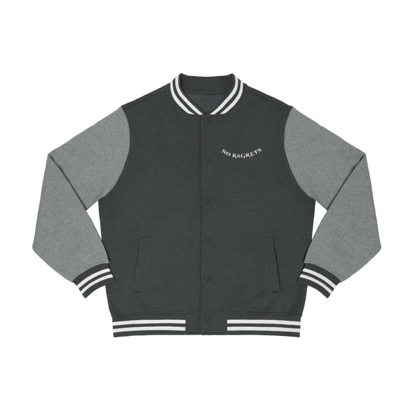 No Ragrets Men's Varsity Jock Jacket