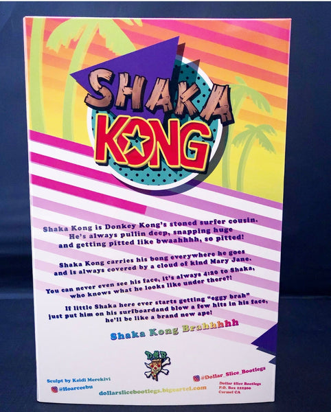Dollar Slice Bootlegs Shacka Kong Resin Art Toy Five Points Fest