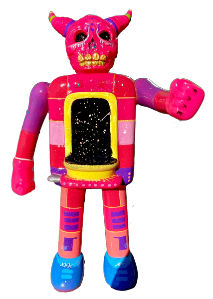 AEQEA "Urinal Lot of Trouble Piss Portal" Benkiman Devil Head Chojin Kinnikuman M.U.S.C.L.E. Sofubi