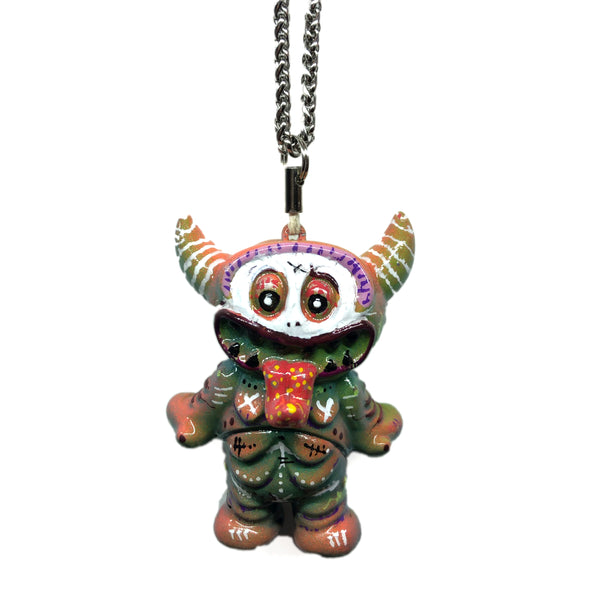 AEQEA Bacteria Custom Beckos Sofubi Pendant Vinyl Artist Gacha Kaijuwelry Necklace