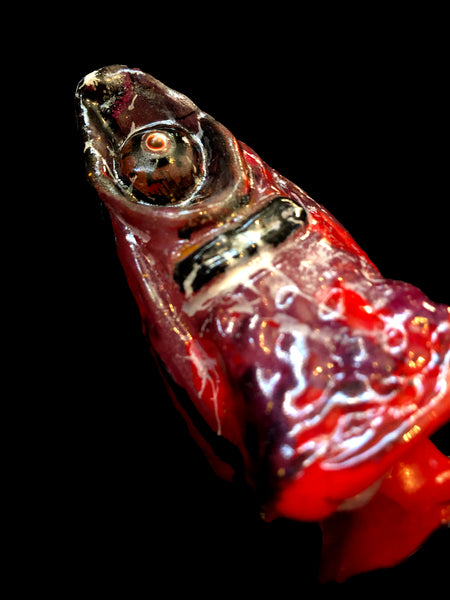 Yo Waddup It's YERBOI Dantes Peaking Resin Art Toy One-Off Custom Figure by AEQEA