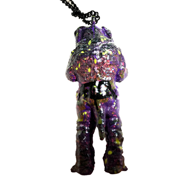 M1 Acid Splash Kaiju Custom AEQEA Pendant Acro KRS35 Ultra Q Mini Vinyl Figure Ultraman Necklace