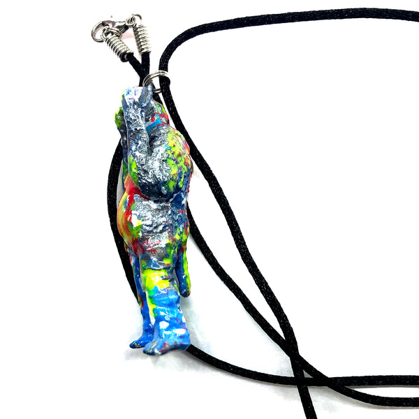 M1 Acid Vomit Custom AEQEA Kaiju Pendant Acro KRS35 Ultra Q Mini Vinyl Figure Ultraman Necklace