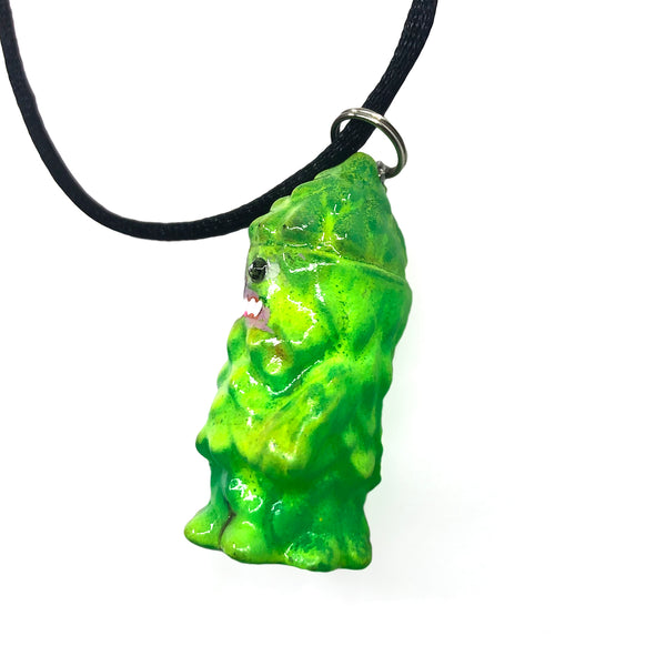 Acid Melt Custom Gargamel Conifas Sofubi Pendant Nazo-Gacha Micro Figure w/ GID by AEQEA