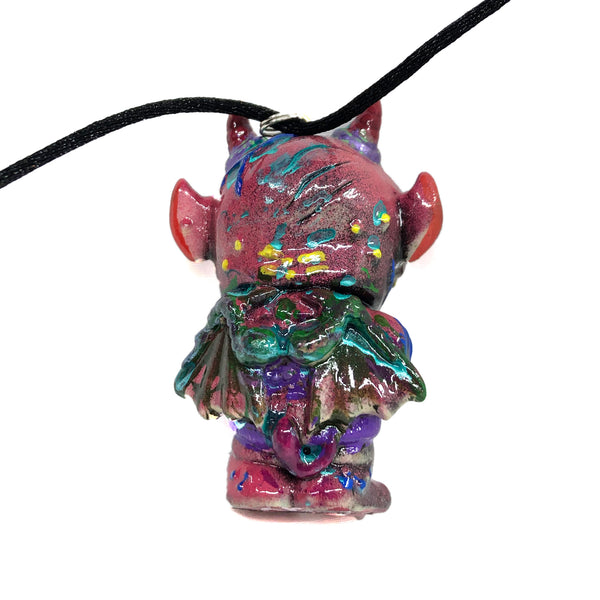 AEQEA Custom Mini Miscreant Jawrr Miscreation Toys Sofubi Kaijawrr Pendant Kaijuwelry Necklace