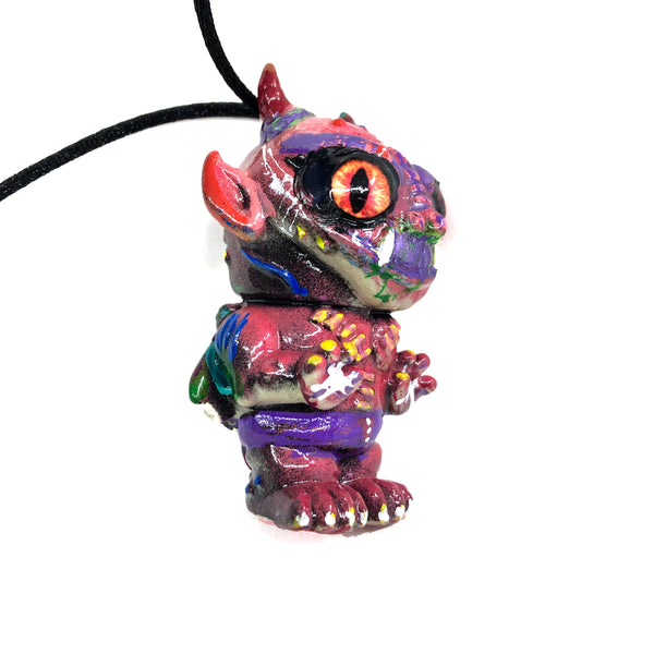 AEQEA Custom Mini Miscreant Jawrr Miscreation Toys Sofubi Kaijawrr Pendant Kaijuwelry Necklace