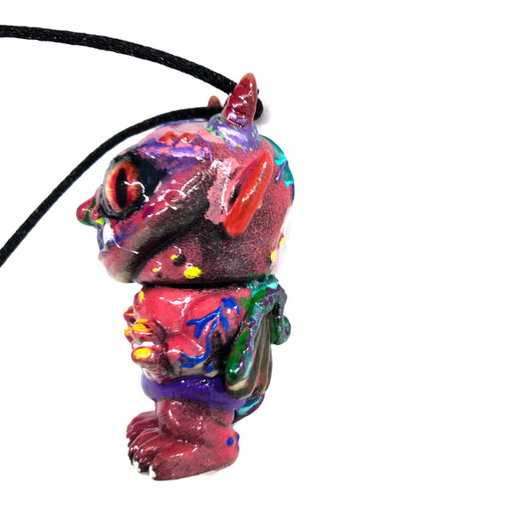 AEQEA Custom Mini Miscreant Jawrr Miscreation Toys Sofubi Kaijawrr Pendant Kaijuwelry Necklace