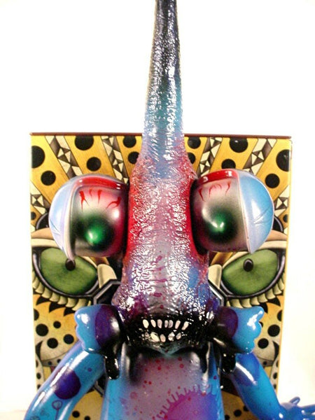 Grody Shogun x Dskione Alien Speyes Sofubi Custom Soft Vinyl Figure Kaiju Sofvi Japan