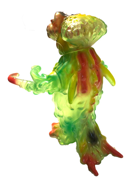 BLObPUS The Last Kaiju Toxic Hawaiian Clear Green Super Fest Original Japanese Soft Vinyl Designer Toy Super Fest Munyene Madeli Release