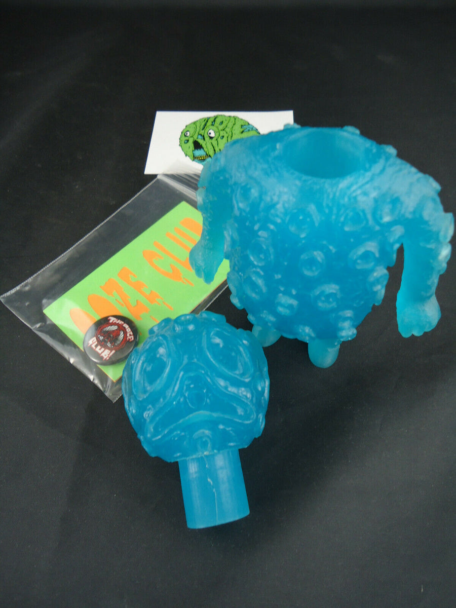 Blurble One Ooze It Oozy Blank Blue GID Resin Figure DuBose Art