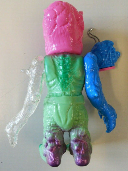 Bukimi Blasters Evil Demon Sofubi Mixed Parts Vinyl Kaiju Custom Spray Shigeo Endo Designer Toy Figure