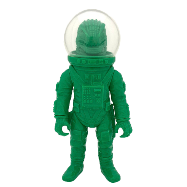 Yamayoshiya Original Yamakichi Future Ape Dinosaur Human Nuta Sofubi Sword Green Blank Unpainted Designer Toy Figure