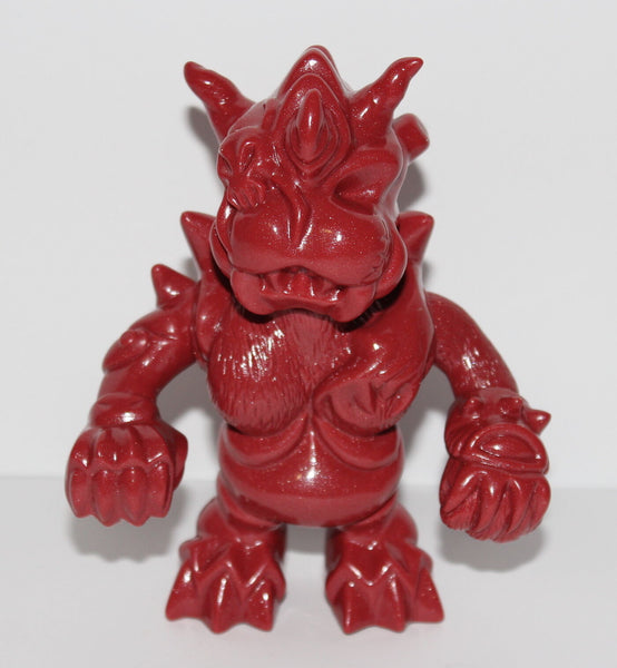 Cronic Bakurasu Sofubi Kaiju Soft Vinyl Designer Toy Red Unpainted Blank Figure