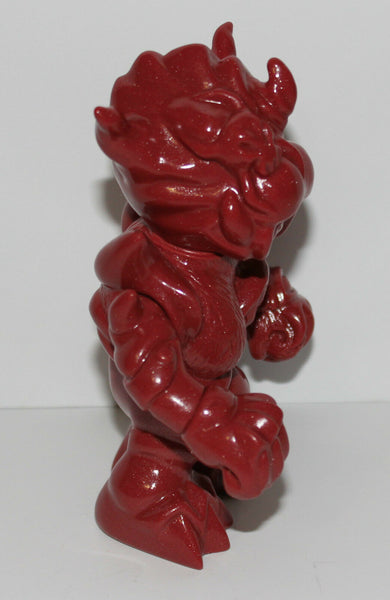 Cronic Bakurasu Sofubi Kaiju Soft Vinyl Designer Toy Red Unpainted Blank Figure