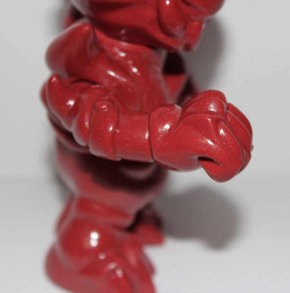 Cronic Bakurasu Sofubi Kaiju Soft Vinyl Designer Toy Red Unpainted Blank Figure