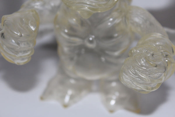 Cronic Maverasu Clear Sofubi Kaiju Soft Vinyl Designer Art Toy Unpainted