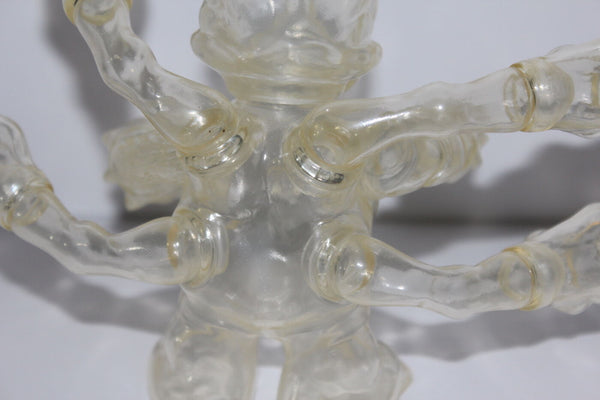 Cronic Maverasu Clear Sofubi Kaiju Soft Vinyl Designer Art Toy Unpainted