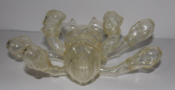Cronic Maverasu Clear Sofubi Kaiju Soft Vinyl Designer Art Toy Unpainted