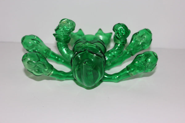 Cronic Maverasu Green Clear Sofubi Kaiju Soft Vinyl Designer Art Toy Unpainted