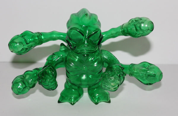 Cronic Maverasu Green Clear Sofubi Kaiju Soft Vinyl Designer Art Toy Unpainted
