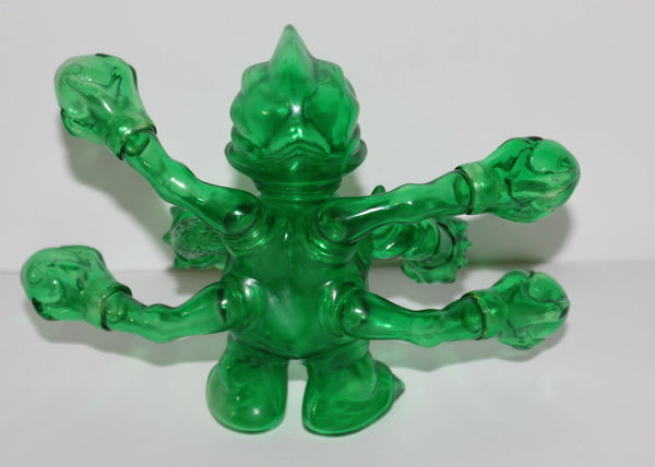 Cronic Maverasu Green Clear Sofubi Kaiju Soft Vinyl Designer Art Toy Unpainted