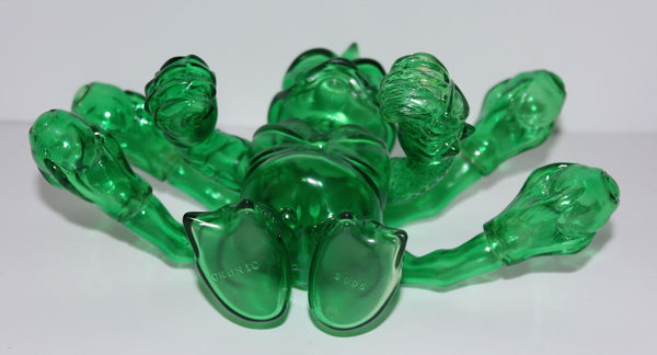 Cronic Maverasu Green Clear Sofubi Kaiju Soft Vinyl Designer Art Toy Unpainted