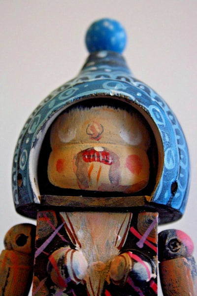 David Choe CHOEGAL Ningyoushi Designer Art Toy Handmade Painted Wooden Figure