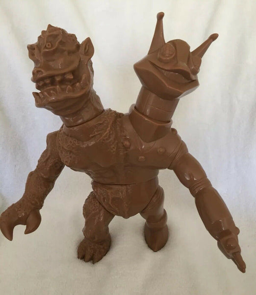 Elegab Daburunga Kaiju Cyborg Unpainted Brown Blank Sofubi Art Toy