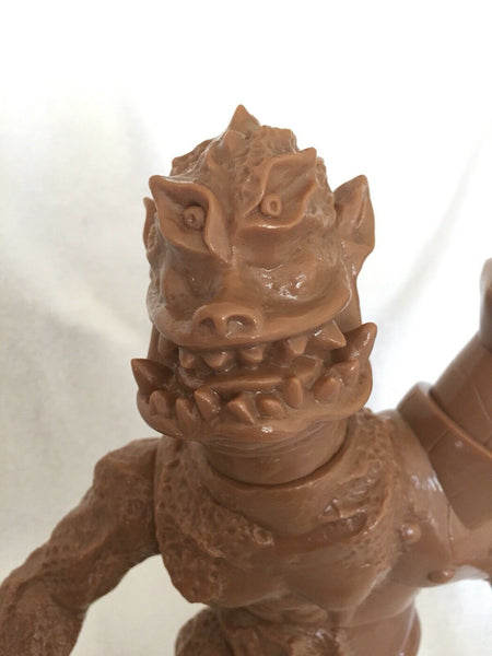 Elegab Daburunga Kaiju Cyborg Unpainted Brown Blank Sofubi Art Toy