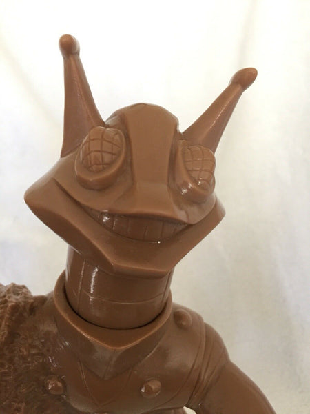 Elegab Daburunga Kaiju Cyborg Unpainted Brown Blank Sofubi Art Toy