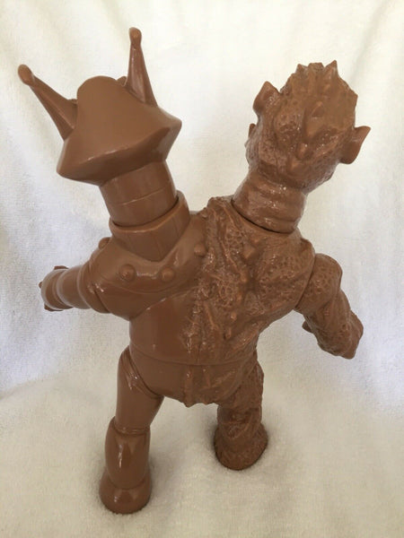 Elegab Daburunga Kaiju Cyborg Unpainted Brown Blank Sofubi Art Toy