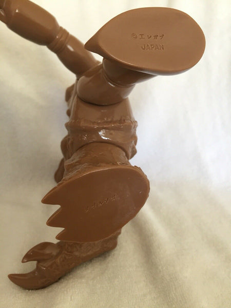 Elegab Daburunga Kaiju Cyborg Unpainted Brown Blank Sofubi Art Toy