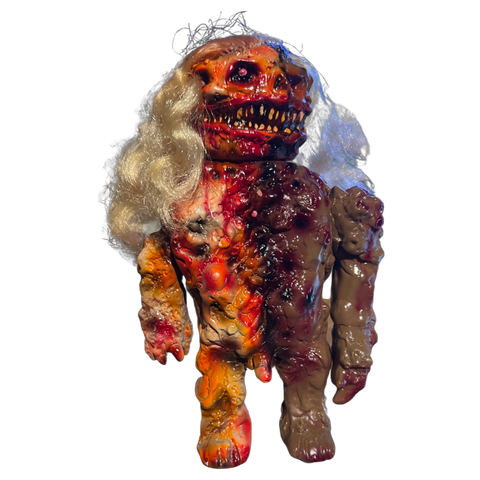 Frank Mysterio Primitivo Sofubi Custom Kaiju Doll Painted Soft Vinyl Figure