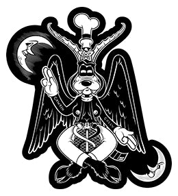 Gaphomet Baphomet Sticker