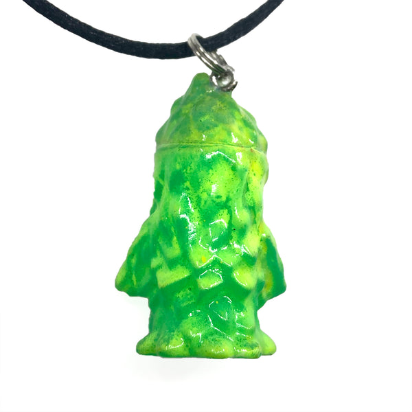 Acid Melt Custom Gargamel Conifas Sofubi Pendant Nazo-Gacha Micro Figure w/ GID by AEQEA