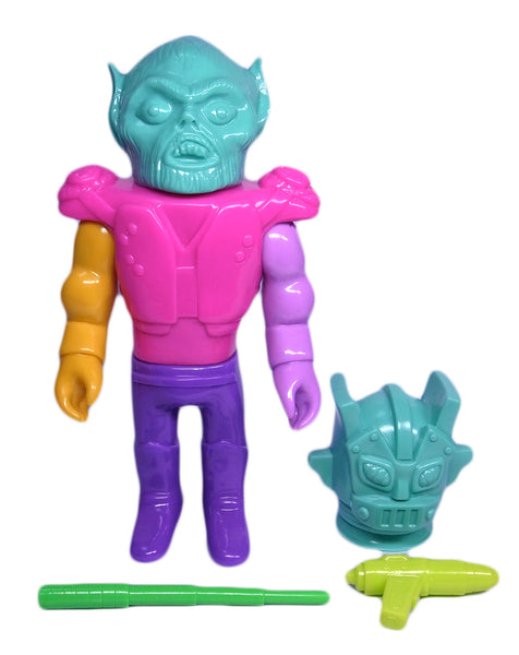 Gargamel x Misty Fog x Le Merde Bronco Willis Sofubi Mixed Parts Soft Vinyl Designer Toy