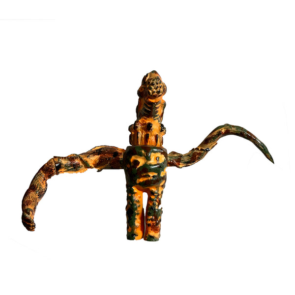 Grody Shogun Velocitron Sofubi Infested Monster Mash-Up Custom One-Off Art Toy